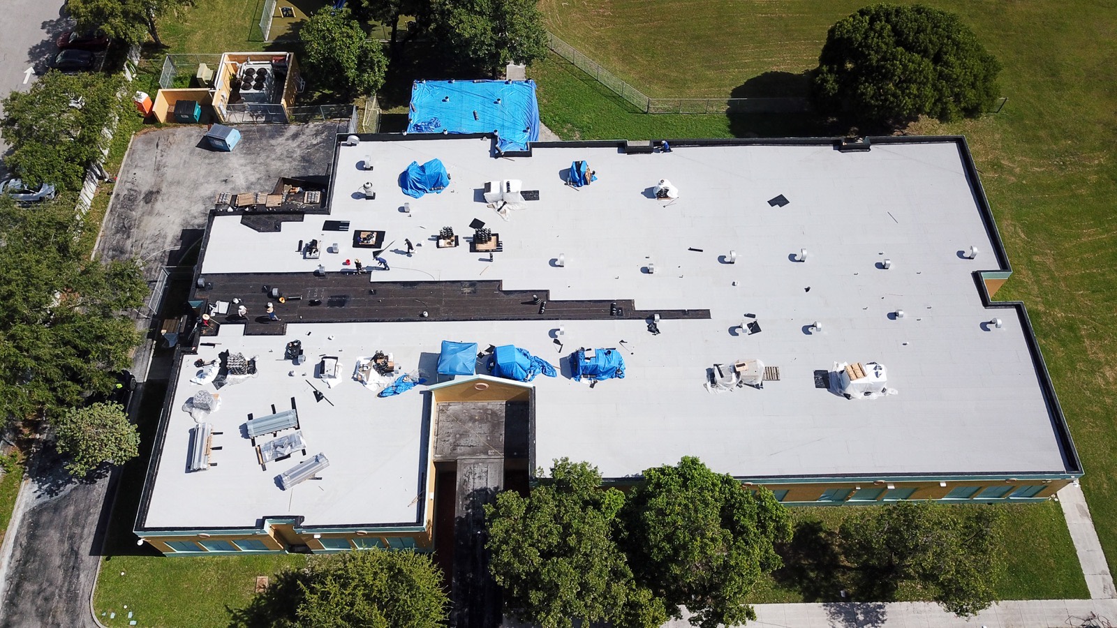 Warehouse roof maintenance near Opa-locka
