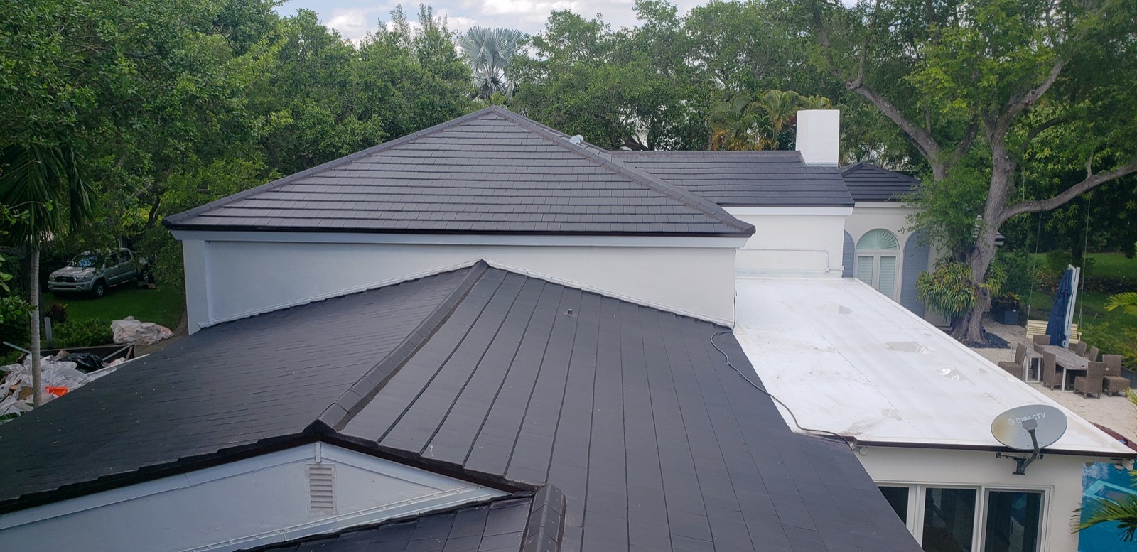 Complete roof replacement by Caston Roofing